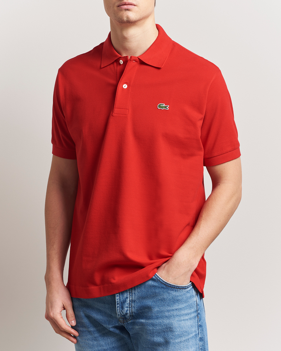 Hombres | Polos | Lacoste | Original Polo Piké Red