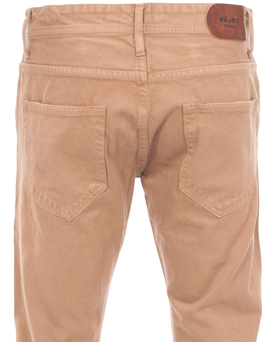 Hombres | Pantalones | NN07 | James 1532 Selvage 5-Pocket Brown