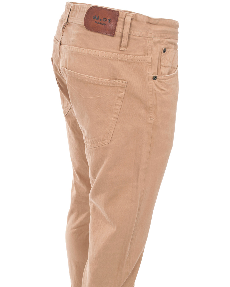 Hombres | Pantalones | NN07 | James 1532 Selvage 5-Pocket Brown