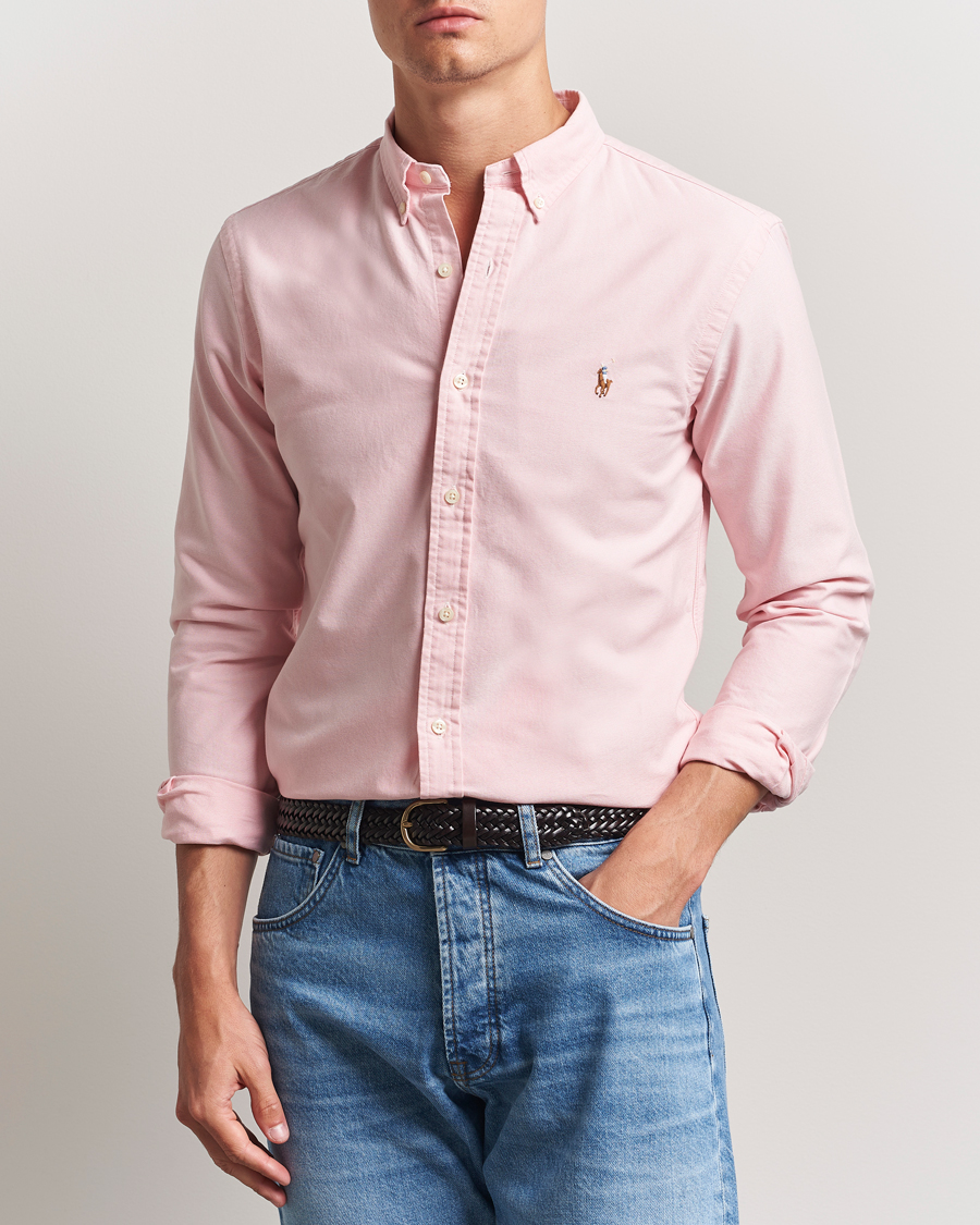 Hombres | Camisas | Polo Ralph Lauren | Slim Fit Shirt Oxford Pink
