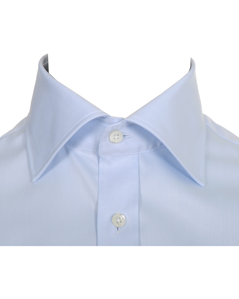Hombres | Camisas | Stenströms | Slimline Shirt Light Blue