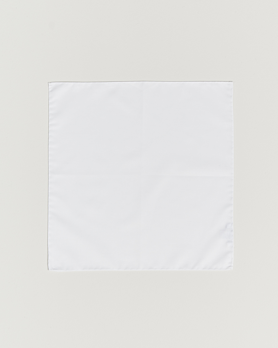 Hombres | Pañuelos de bolsillo | Stenströms | Handkerchief Cotton White