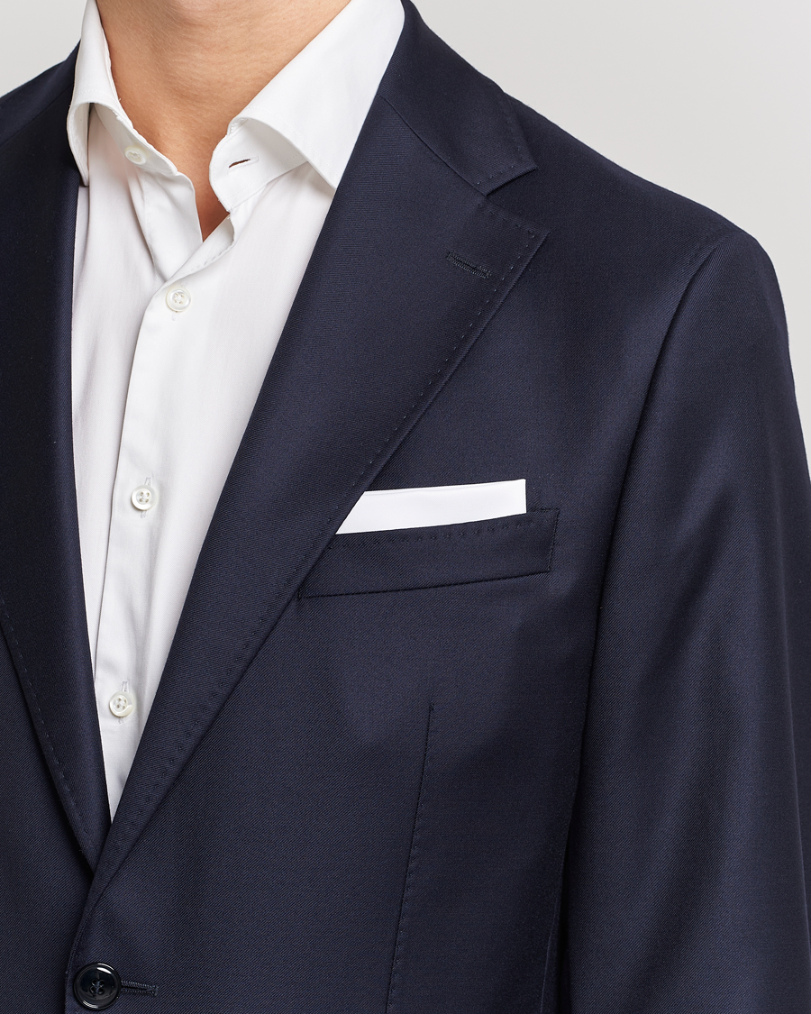 Hombres | Pañuelos de bolsillo | Stenströms | Handkerchief Cotton White