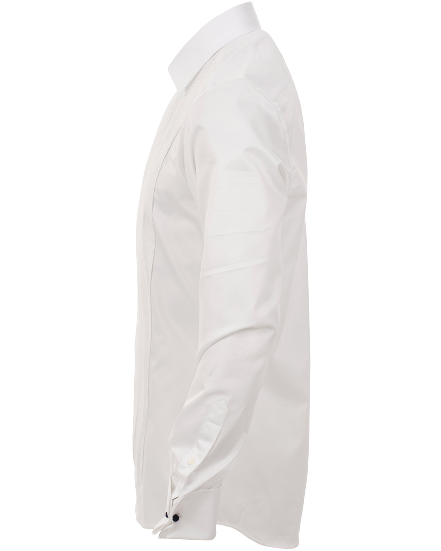 Hombres | Camisas | Stenströms | Slimline Tuxedo Shirt White 43 - XL