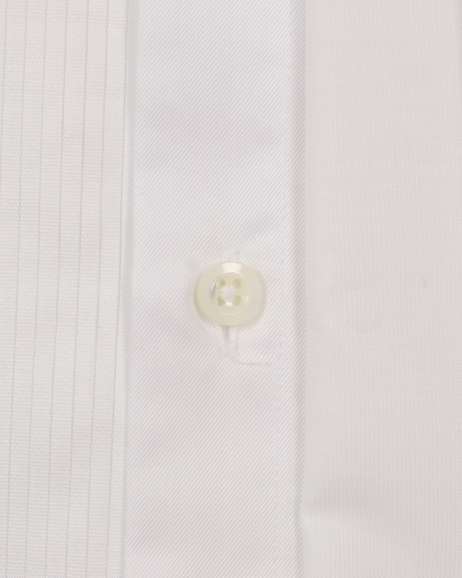 Hombres | Camisas | Stenströms | Slimline Tuxedo Shirt White 43 - XL