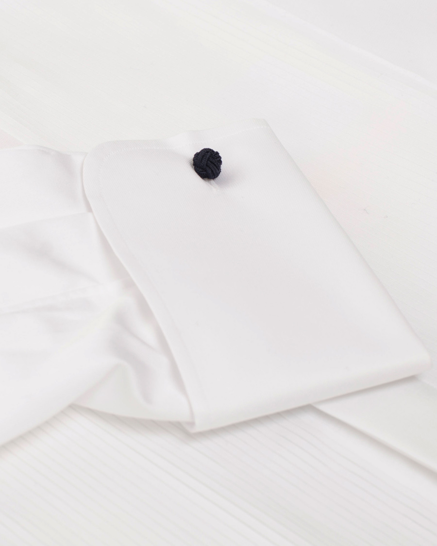 Hombres | Camisas | Stenströms | Slimline Tuxedo Shirt White 43 - XL