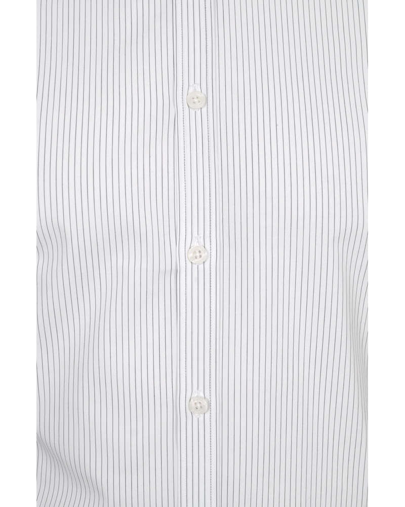 Hombres | Camisas | Filippa K | Paul Stretch Shirt White/Navy