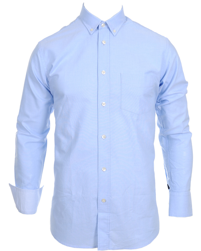 Hombres | Camisas | Henri-Lloyd | Henri Lloyd Oxford Fitted Shirt Ice Blue