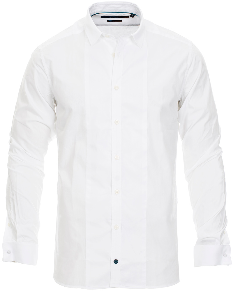 Hombres | Camisas | Tiger of Sweden | Denzel Smokingskjorta White