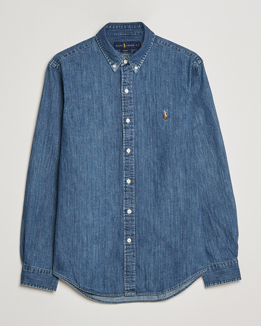 Hombres | Camisas | Polo Ralph Lauren | Slim Fit Shirt Denim Dark Wash