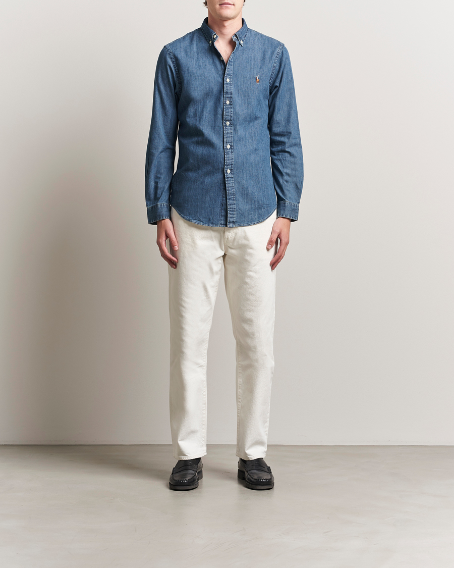 Hombres | Camisas | Polo Ralph Lauren | Slim Fit Shirt Denim Dark Wash