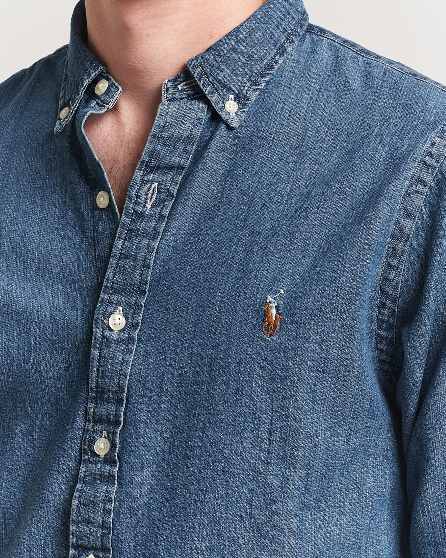 Hombres | Camisas | Polo Ralph Lauren | Slim Fit Shirt Denim Dark Wash