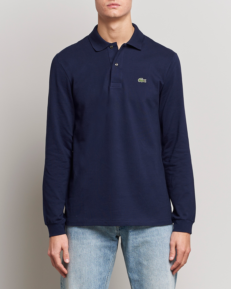Hombres | Ropa | Lacoste | Long Sleeve Piké Navy
