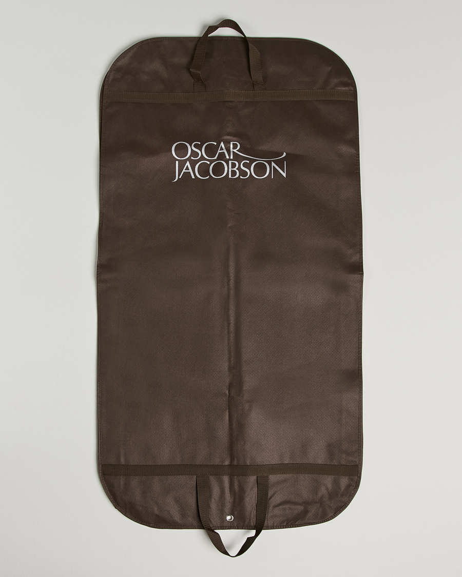 Hombres | Oscar Jacobson Suit Cover Brown | Oscar Jacobson | Suit Cover Brown