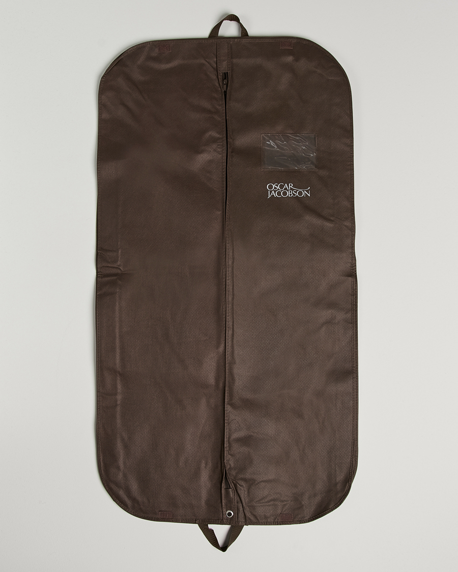 Hombres | Oscar Jacobson Suit Cover Brown | Oscar Jacobson | Suit Cover Brown