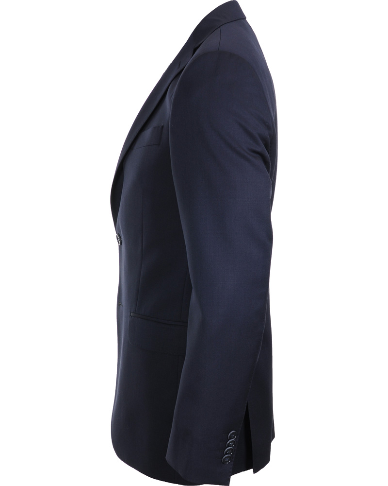 Hombres | Blazers | Oscar Jacobson | Fuego Kavaj 100% Wool Navy