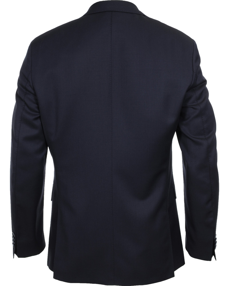 Hombres | Blazers | Oscar Jacobson | Fuego Kavaj 100% Wool Navy