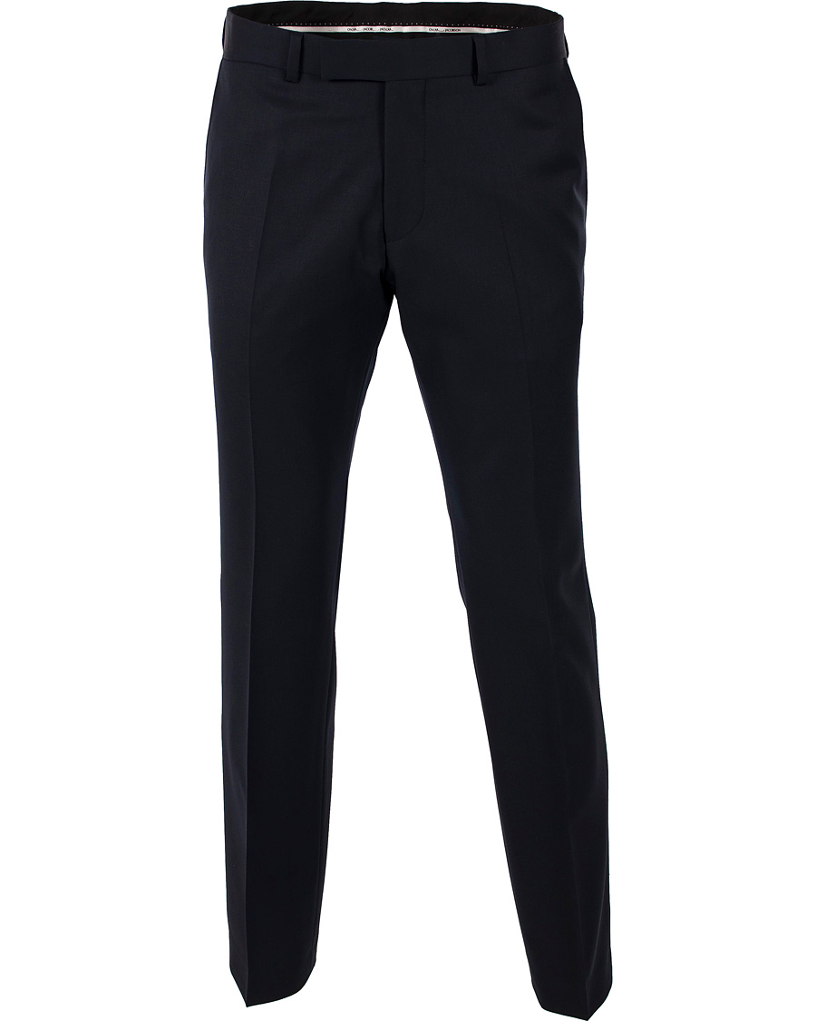 Hombres | Pantalones | Oscar Jacobson | Dave Kostymbyxa 100% Wool Navy 44