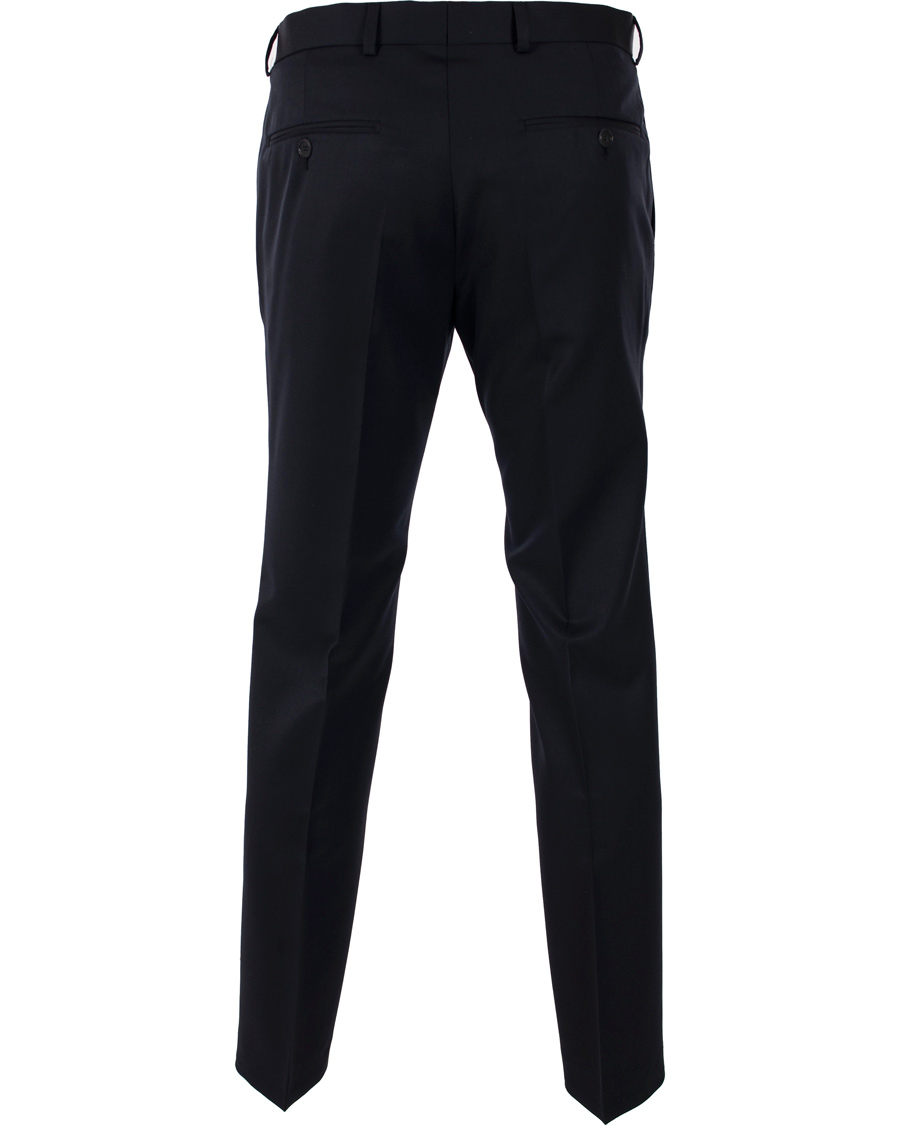 Hombres | Pantalones | Oscar Jacobson | Dave Kostymbyxa 100% Wool Navy 44