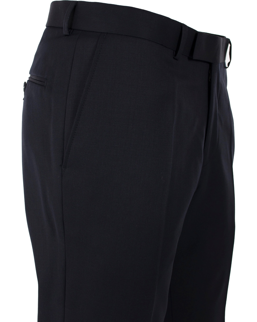 Hombres | Pantalones | Oscar Jacobson | Dave Kostymbyxa 100% Wool Navy 44