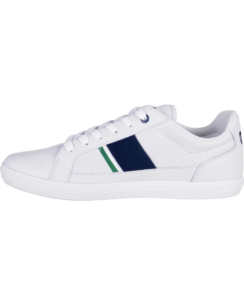 Hombres | Lacoste Europa Cre Sneaker White Dark Blue | Lacoste | Europa Cre Sneaker White Dark Blue