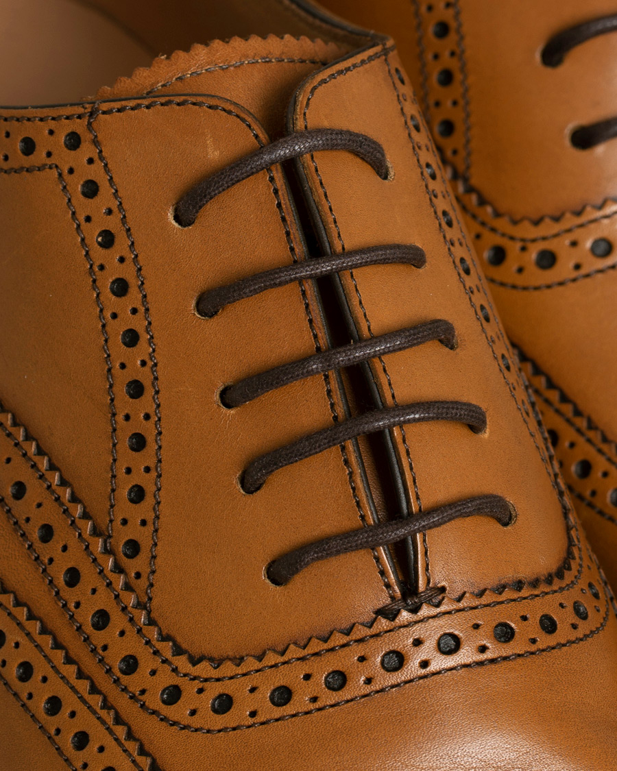 Hombres | Loake 1880 Buckingham Brogue Tan Burnished Calf | Loake 1880 | Buckingham Brogue Tan Burnished Calf