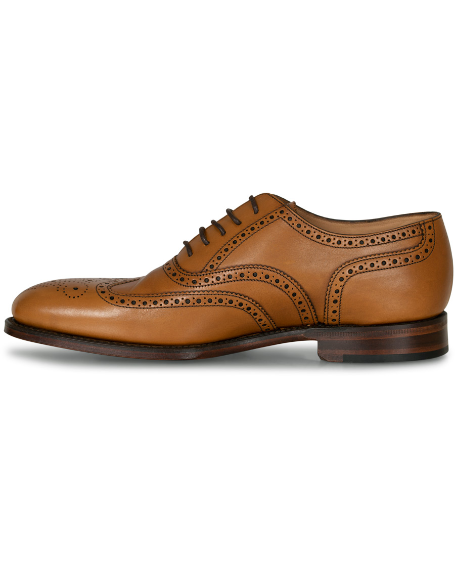 Hombres | Loake 1880 Buckingham Brogue Tan Burnished Calf | Loake 1880 | Buckingham Brogue Tan Burnished Calf