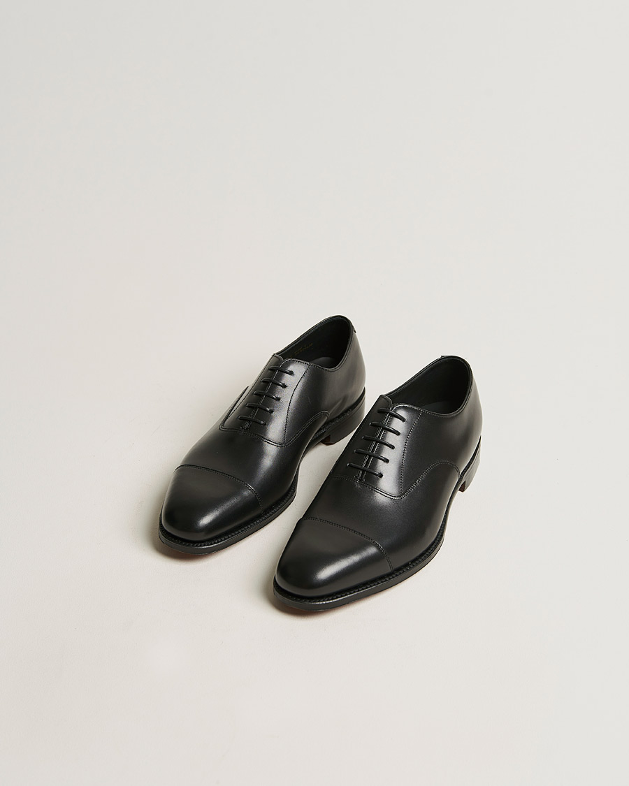 Hombres | Zapatos hechos a mano | Loake 1880 | Aldwych Oxford Black Calf