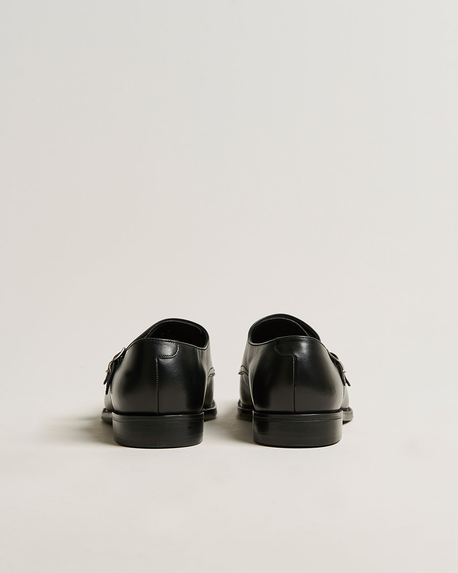 Hombres | Zapatos monk strap | Loake 1880 | Cannon Monkstrap Black Calf