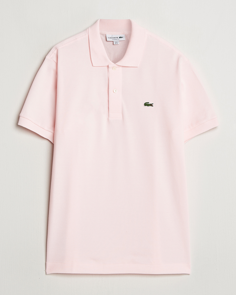 lacoste polo rosa
