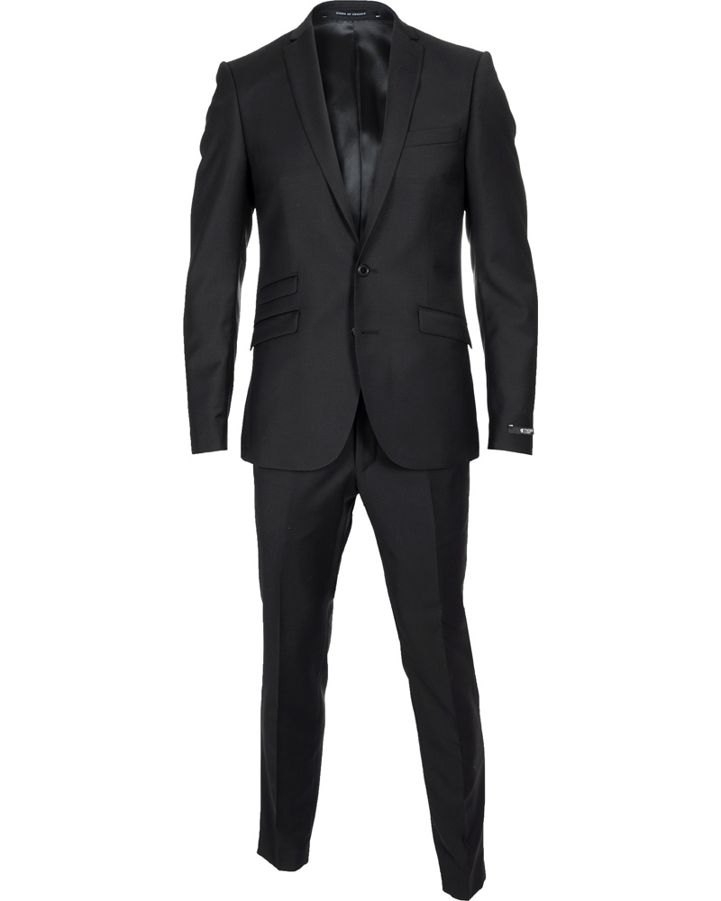 Hombres | Trajes | Tiger of Sweden | Nedvin Suit 100% Wool Black