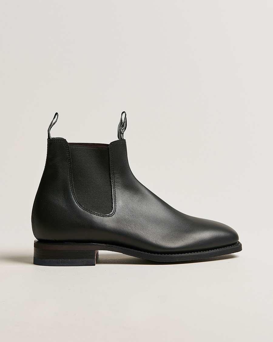Hombres | R.M.Williams Blaxland G Boot Yearling Black | R.M.Williams | Blaxland G Boot Yearling Black