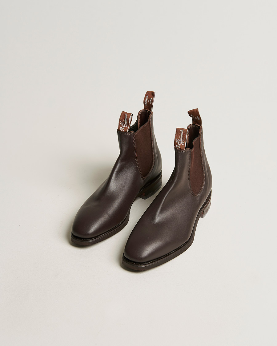 Hombres | Zapatos hechos a mano | R.M.Williams | Blaxland G Boot Yearling Chestnut