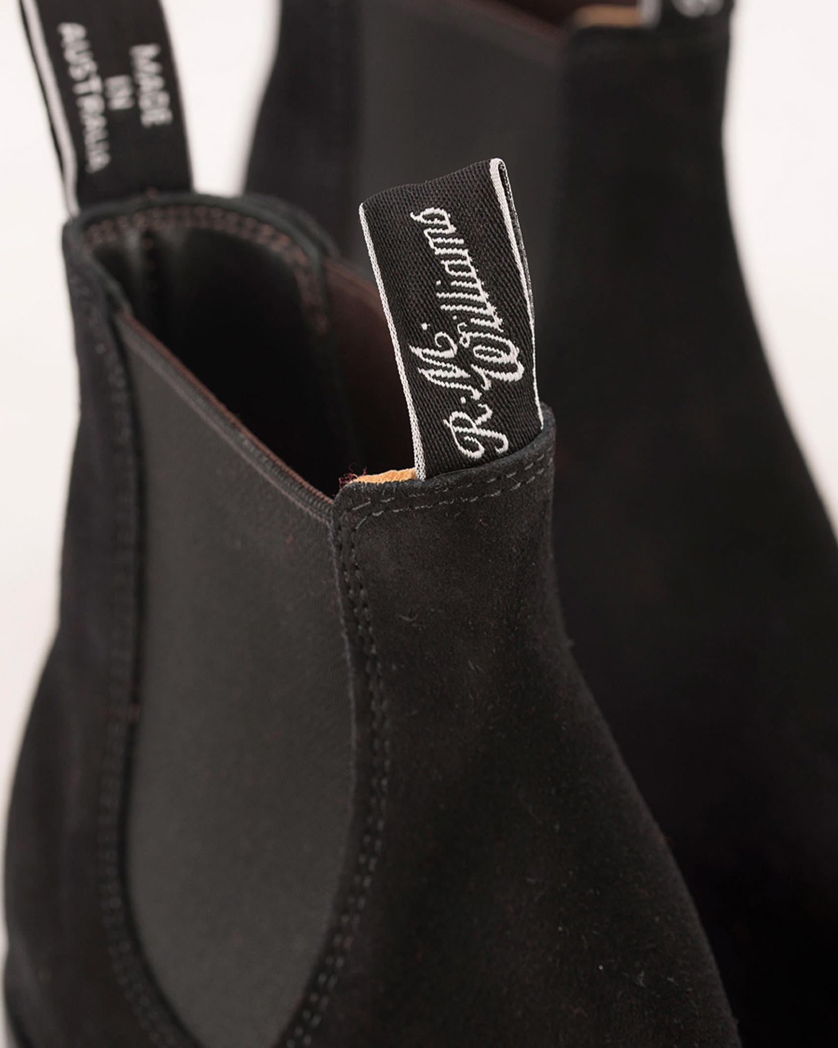 Hombres | R.M.Williams Blaxland G Boot Suede Black UK6 - EU39 | R.M.Williams | Blaxland G Boot Suede Black UK6 - EU39