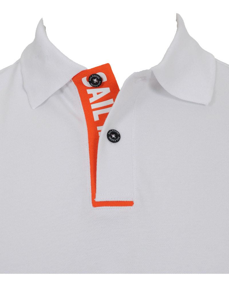 Hombres | Polos | Sail Racing | Race Polo White