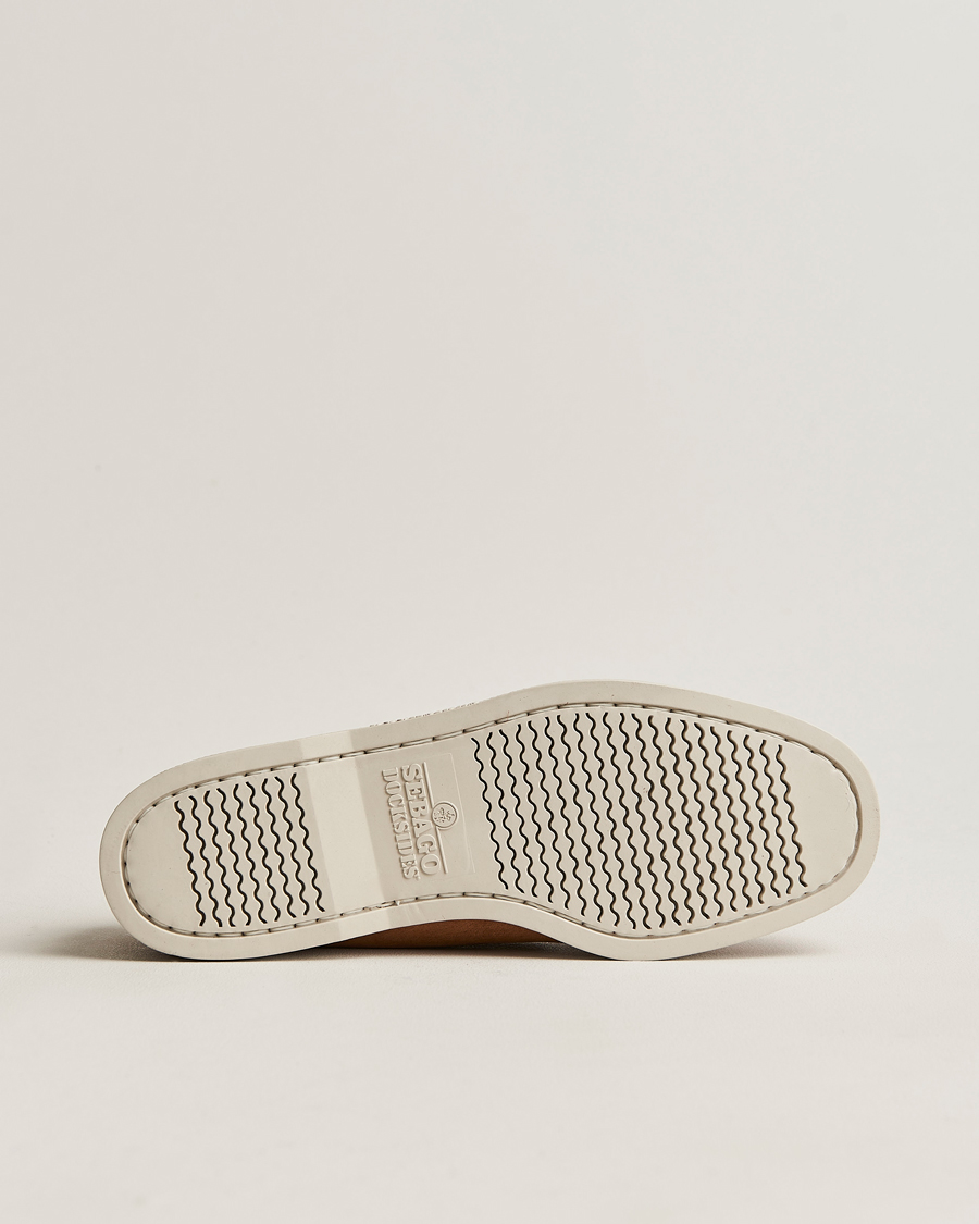 Hombres | Zapatos náuticos | Sebago | Docksides Nubuck Boat Shoe Brown