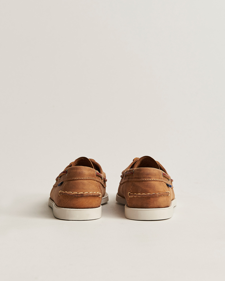 Hombres | Zapatos náuticos | Sebago | Docksides Nubuck Boat Shoe Brown