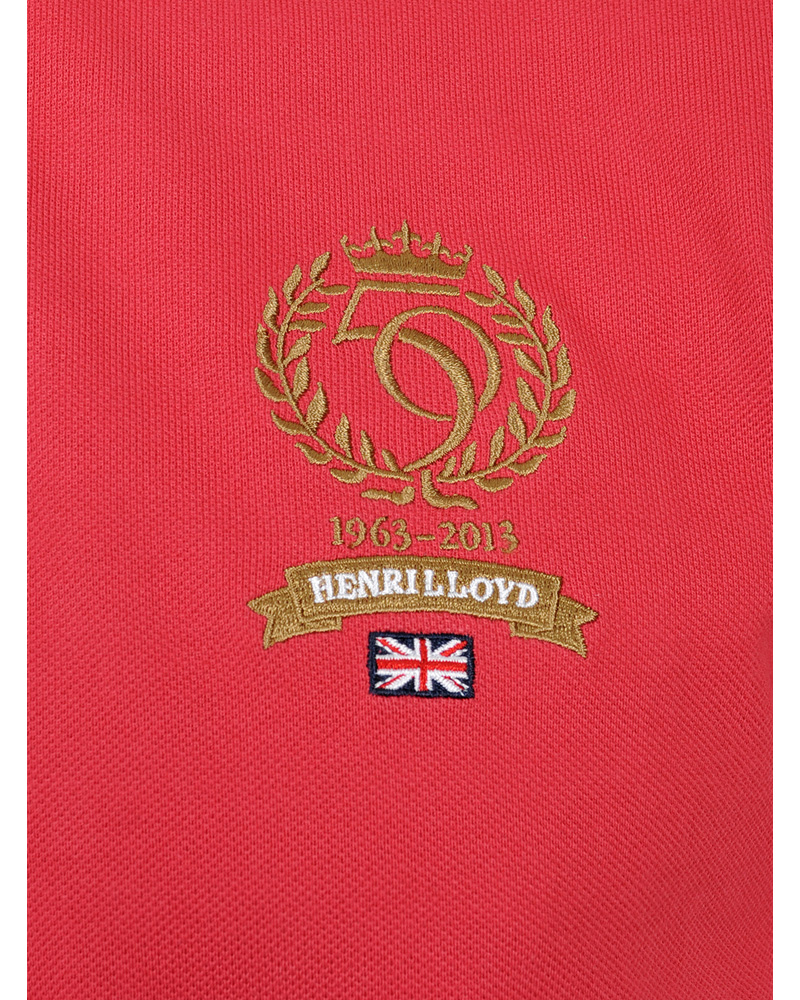Hombres | Polos | Henri-Lloyd | Henri Lloyd Byron 50 Years Polo Cowes Red