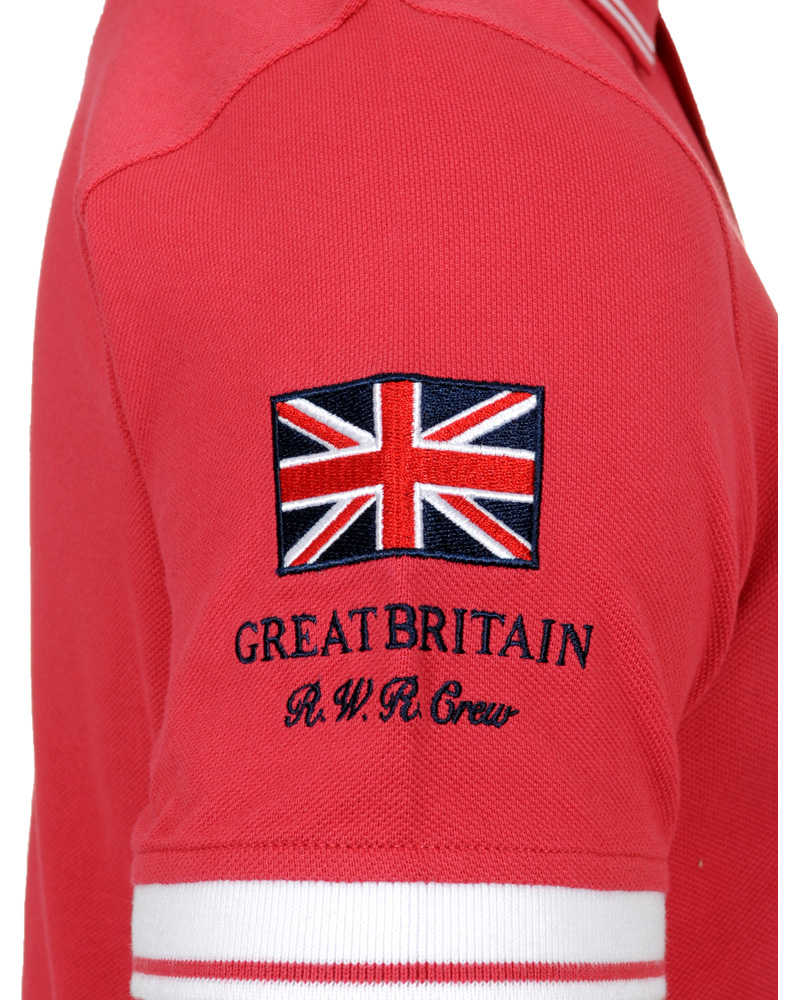 Hombres | Polos | Henri-Lloyd | Henri Lloyd Byron 50 Years Polo Cowes Red