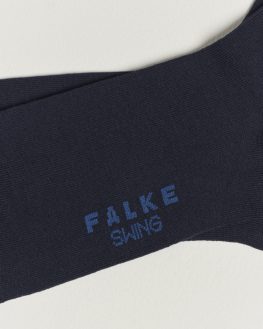 Hombres | Calcetines diarios | Falke | Swing 2-Pack Socks Navy