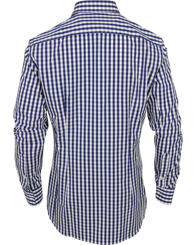 Hombres | Camisas | J.Lindeberg | Daniele Essential Prints Shirt Navy