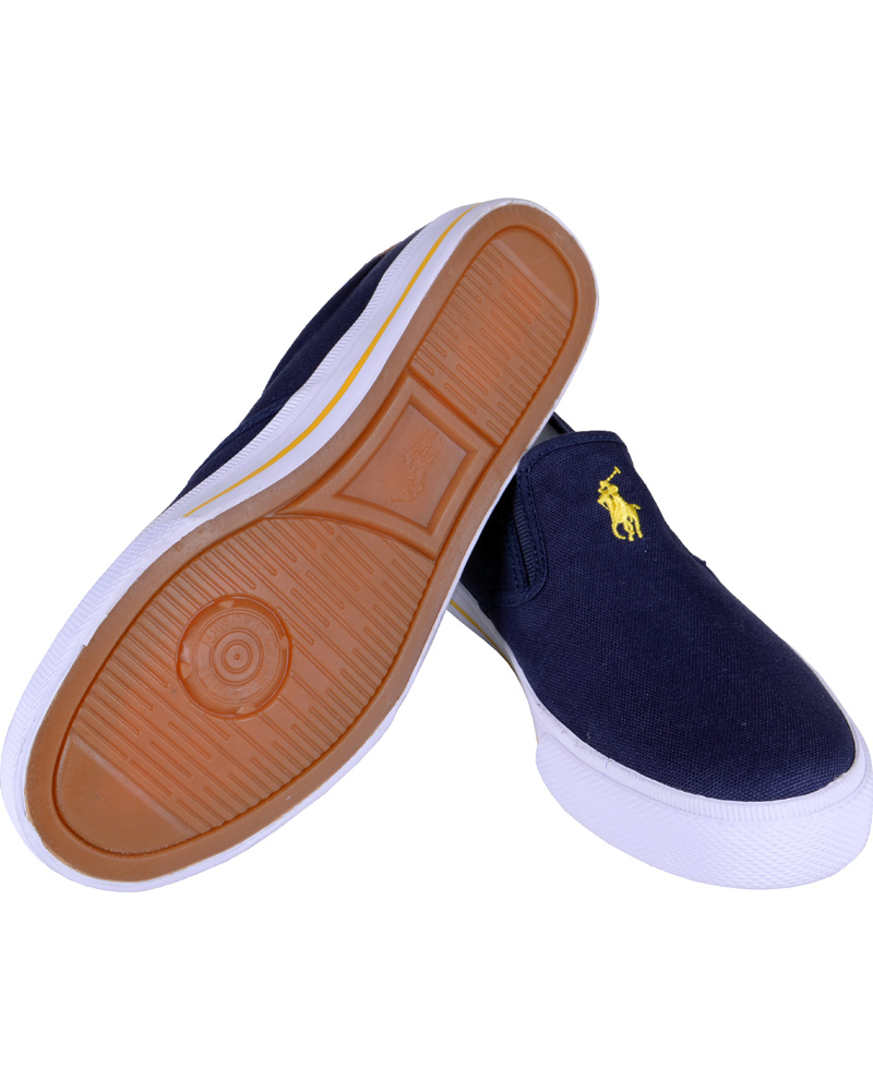 Hombres | Polo Ralph Lauren Vaughn Slip On Sneaker Navy | Polo Ralph Lauren | Vaughn Slip On Sneaker Navy