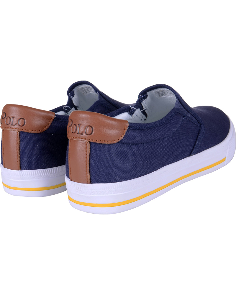 Hombres | Polo Ralph Lauren Vaughn Slip On Sneaker Navy | Polo Ralph Lauren | Vaughn Slip On Sneaker Navy