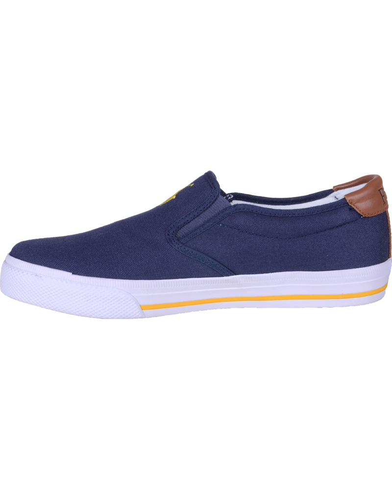 Hombres | Polo Ralph Lauren Vaughn Slip On Sneaker Navy | Polo Ralph Lauren | Vaughn Slip On Sneaker Navy