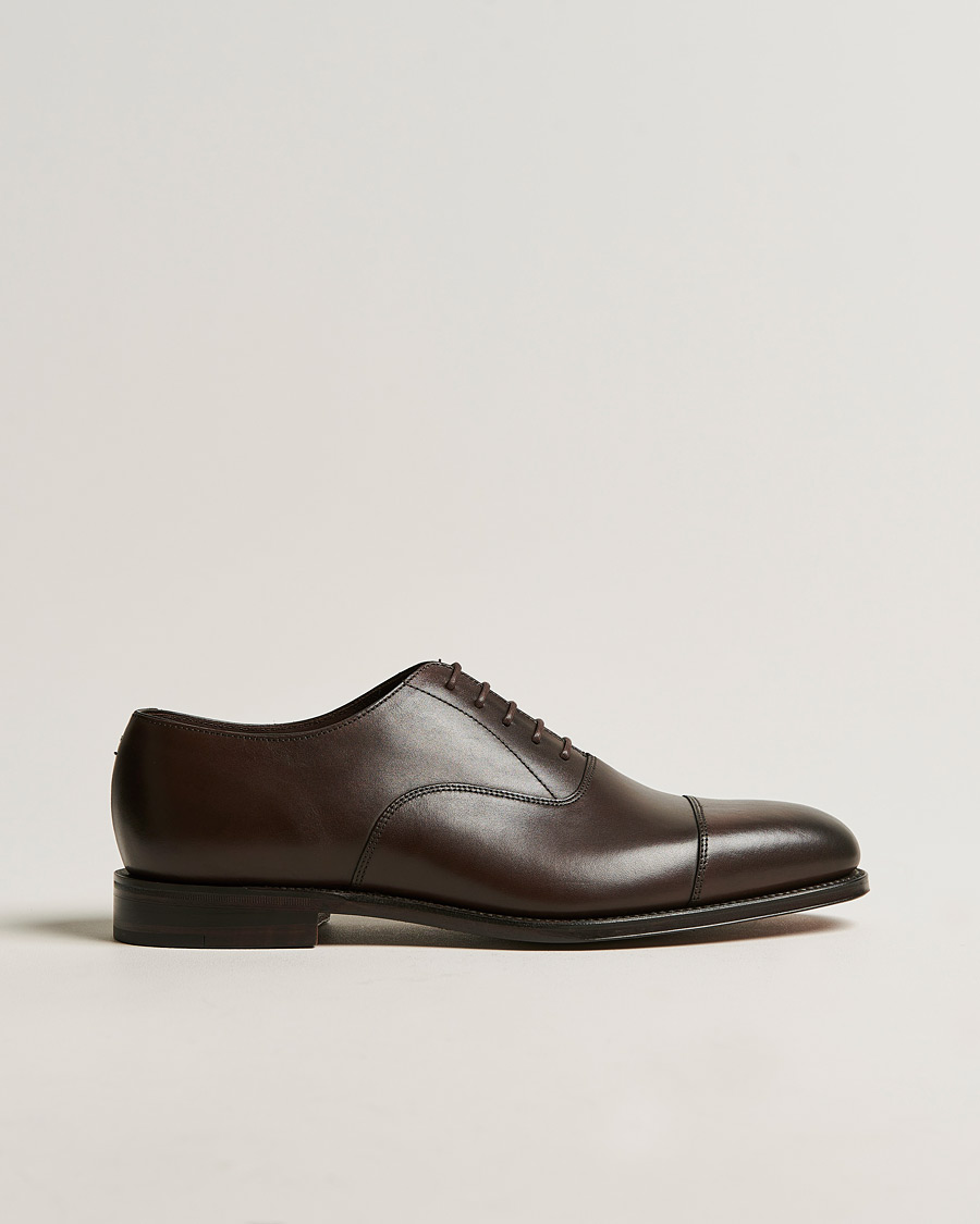 Hombres | Zapatos Oxford | Loake 1880 | Aldwych Oxford Dark Brown Calf