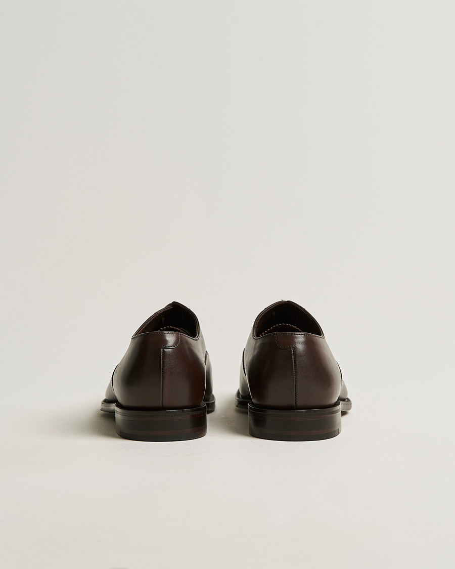 Hombres | Zapatos hechos a mano | Loake 1880 | Aldwych Oxford Dark Brown Calf