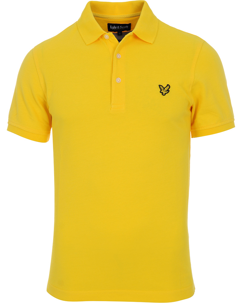 Hombres | Polos | Lyle & Scott | Short Sleeve Polo Vintage Yellow