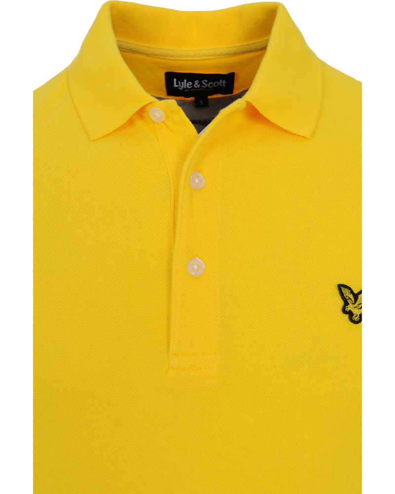 Hombres | Polos | Lyle & Scott | Short Sleeve Polo Vintage Yellow
