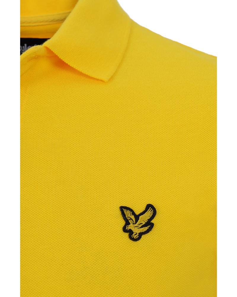 Hombres | Polos | Lyle & Scott | Short Sleeve Polo Vintage Yellow