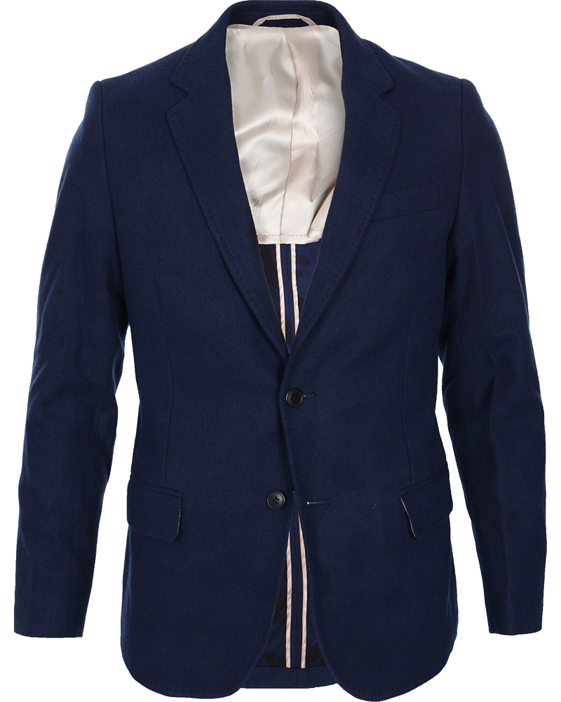 Hombres | Blazers | J.Lindeberg | Hopper Cammo Flanel Jacket Navy